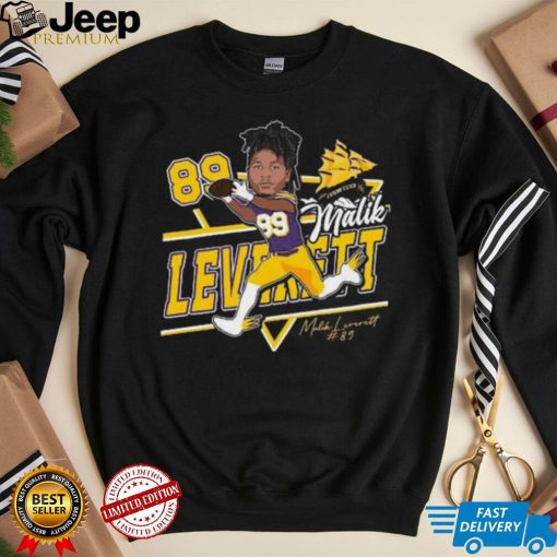 Malik Leverett #89 East Carolina Pirates Signature shirt