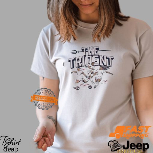 Mallory Swanson, Sophia Smith, And Trinity Rodman The Trident Signatures T shirts