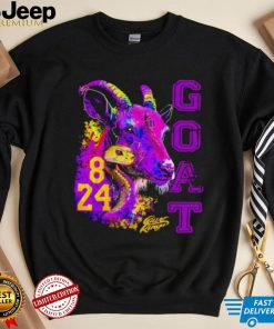 Mamba 8 and goat 24 year of the Goat shirt