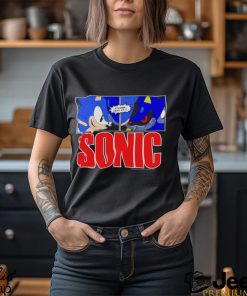 Mamonoworld Sonic Strange Isn't It Shirt