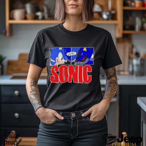 Mamonoworld Sonic Strange Isn't It Shirt