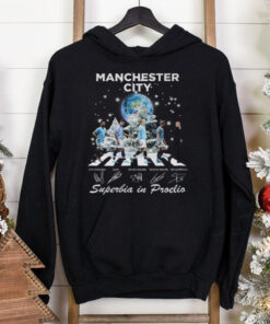 Manchester City 2024 Christmas Superbia In Proelio All Or Nothing T Shirt