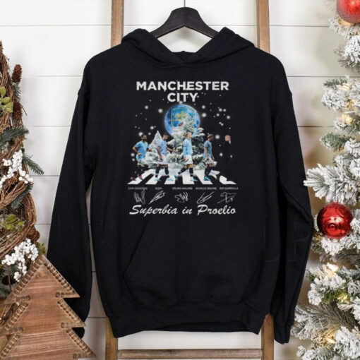 Manchester City 2024 Christmas Superbia In Proelio All Or Nothing T Shirt