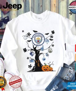 Manchester City Halloween Hanging Tree Spooky T Shirt