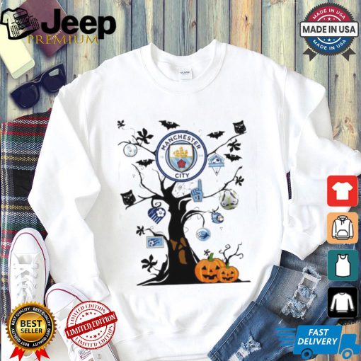 Manchester City Halloween Hanging Tree Spooky T Shirt