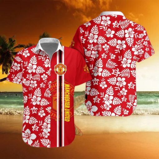 Manchester United All Over Printed Hawaiian Shirt
