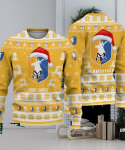 Mansfield Town EFL 2024 Ugly Christmas Sweater