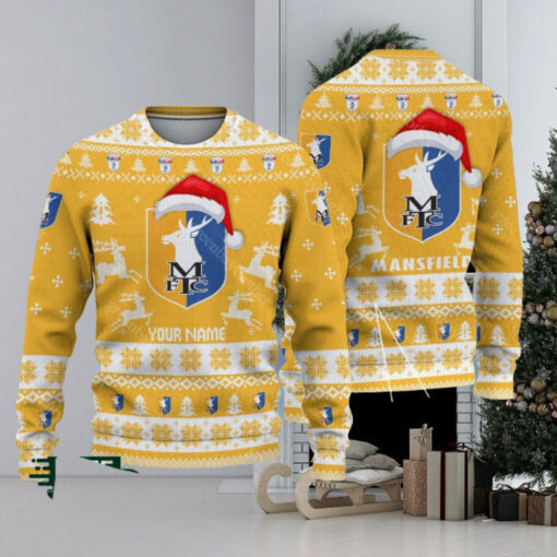 Mansfield Town EFL 2024 Ugly Christmas Sweater