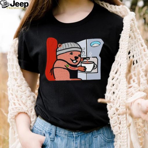 Maramot oregon beaver barista shirt