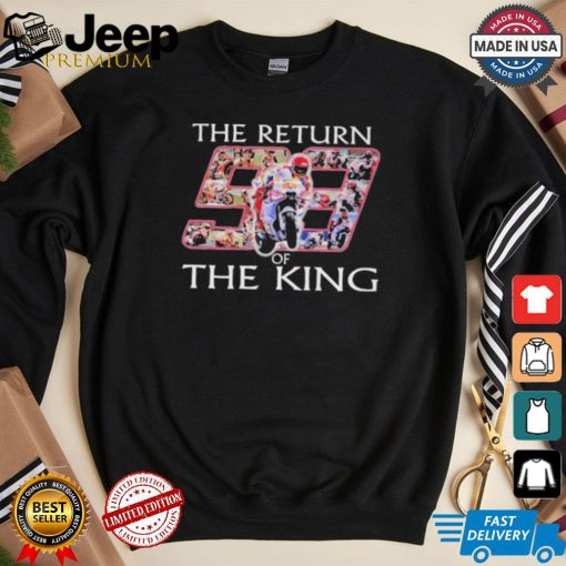 Marc Marquez Ducati Team The Return Of The King 2008 2024 T Shirt