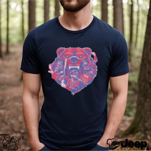 Marcell Ozuna baseball player the big bear shirt