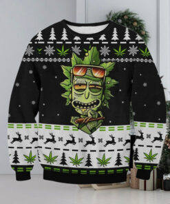 Marijuana Rick Ugly Sweater