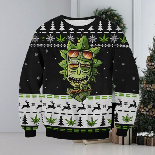 Marijuana Rick Ugly Sweater