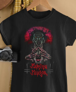 Marilyn Manson 2025 European Tour Hoodie T Shirt
