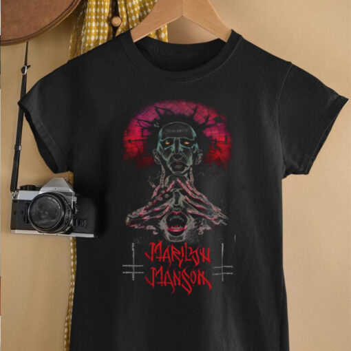 Marilyn Manson 2025 European Tour Hoodie T Shirt