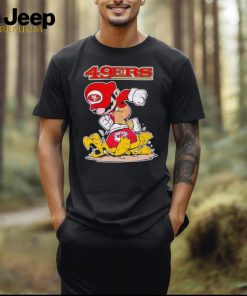 Mario 49ers Stomps On Kansas City Chiefs Shirt