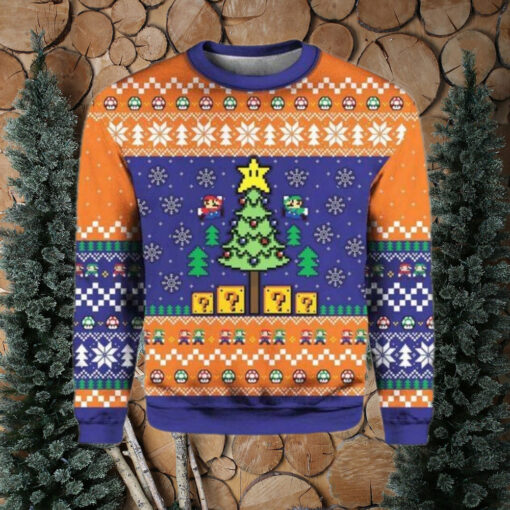 Mario Ugly Christmas Sweater