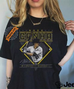 Mark Canha Milwaukee Diamond Name shirt