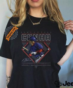 Mark Canha New York M Diamond Name shirt