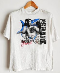 Mark Choinski the shark dark logo retro shirt