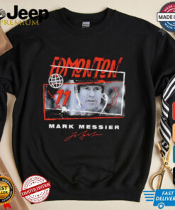 Mark Messier 11 Edmonton Oilers hockey signature shirt