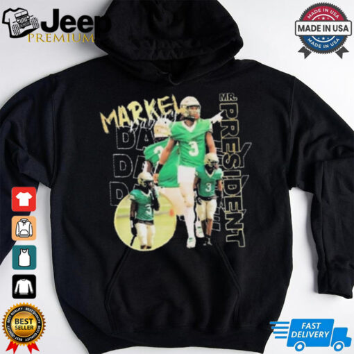 Markel Dabney Huguenot Mr President Graphic t shirt