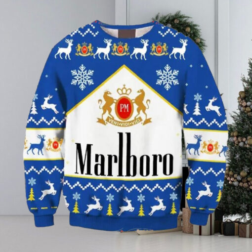 Marlboro Racing Ugly Christmas Sweater