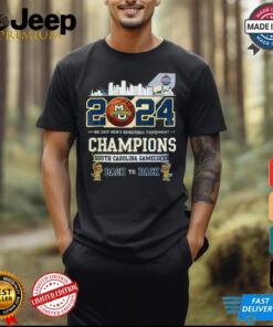 Marquette Golden Eagles 2024 Big East Men’s Basketball Tournament Champions South Carolina Gamecocks Back To Back Shirt