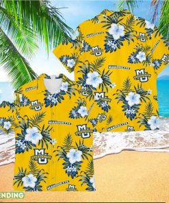 Marquette Golden Eagles Sport Tropical 3D Hawaiian Shirt For Fans Men And Women Gift