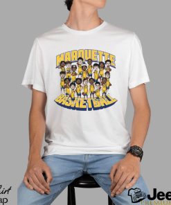 Marquette NCAA Men’s Basketball Team Caricature Shirt