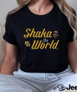 Marquette Shaka The World T Shirt