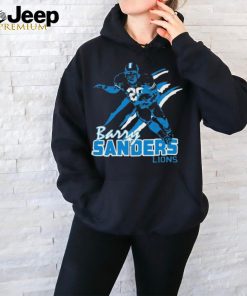 Marshall Mathers Wearing Barry Sanders Lions Shirt