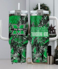 Marshall Thundering Herd Realtree Hunting 40oz Tumbler