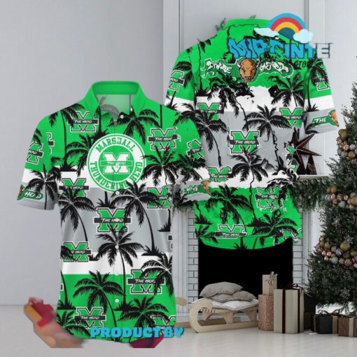 Marshall Thundering Herd Trending Summer Hawaiian Shirt