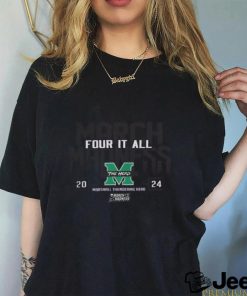 Marshall University Women's Basketball 2024 NCAA Tournament Bound Shirt