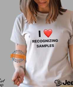 Marti Arti I Love Recognizing Samples Tee Shirt