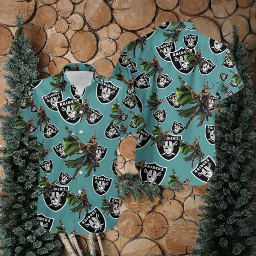 Marvel Avengers Clothes Loki Family Hawaiian Shirts Oakland Raiders