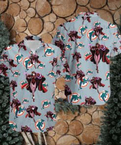 Marvel Avengers Clothing Wanda Maximoff Hawaiian Shirts For Sale Miami Dolphins Nfl