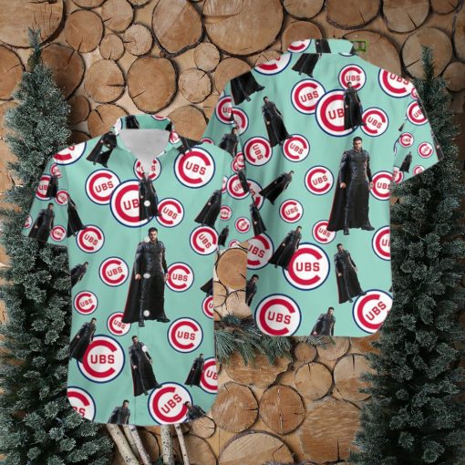 Marvel Avengers Edge Game Hawaiian Shirt With Suit Chicago Cubs