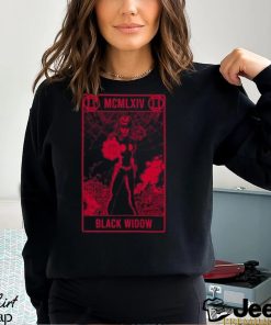 Marvel Black Widow Tarot Card Shirt