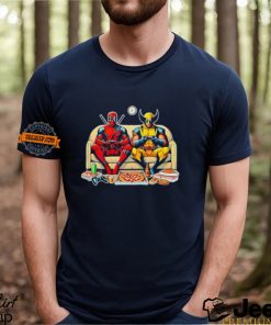 Marvel Deadpool Wolverine Disney Superhero shirt