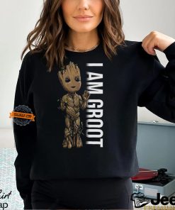 Marvel I Am Groot Badge Front Print T Shirt