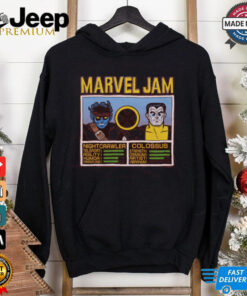 Marvel Jam Nightcrawler And Colossus shirt