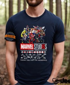 Marvel Stud16s 2008 2024 Thank You For The Memories Signature shirt