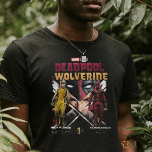 Marvel Studio Deadpool X Wolverine X Men Universe Fan T Shirt