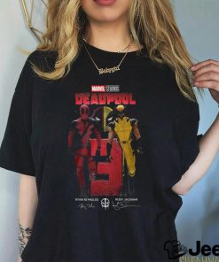 Marvel Studios Deadpool Ryan Reynolds Hugh Jackman Shirt