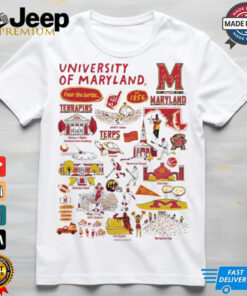 Maryland Terrapins Vive La Fete Impressions Artwork shirt