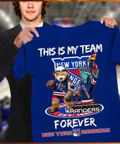 Mascot this is my team forever New York Rangers 2024 shirt