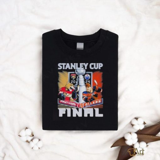 Mascots Edmonton Oilers Vs Florida Panthers 2024 Stanley Cup Final Shirt