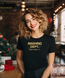 Mashing Dept Mash Gold Unisex T Shirt